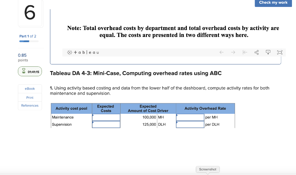 XL and RD. It also has two departments, assembly and finishing. The