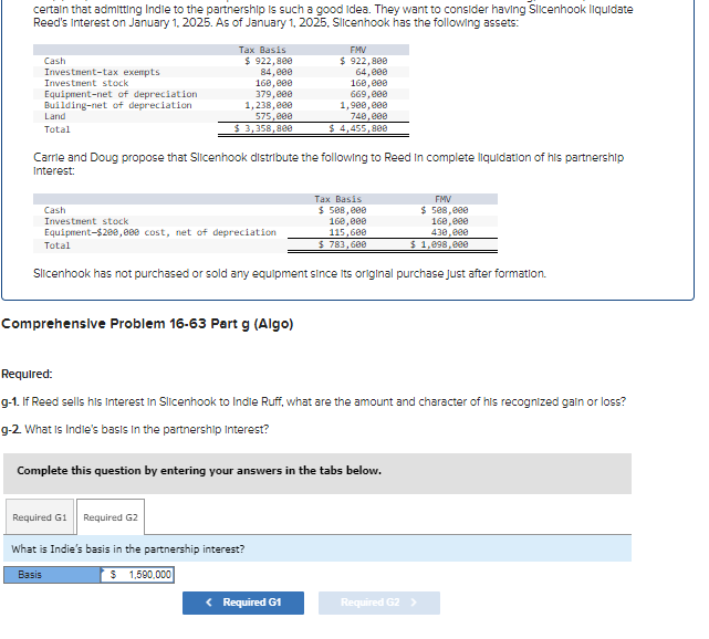  Show me the steps to solve Comprehensive Problem 16-63(LO 18-1, LO