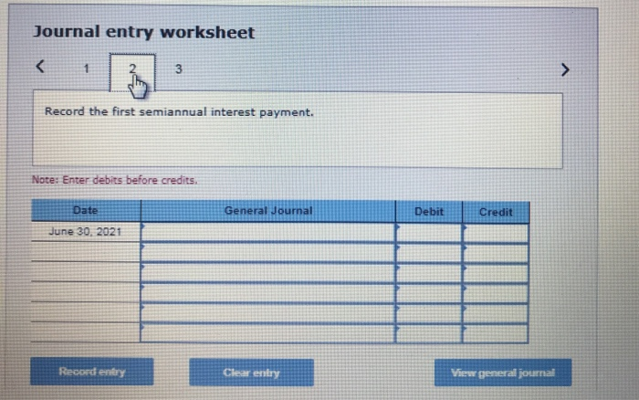 Problem 9-4B Part 2 2. If the market interest rate is 8%,