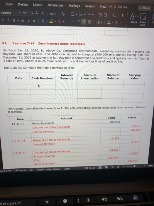 need help with the top part Draw Design Layout References Mailings Review