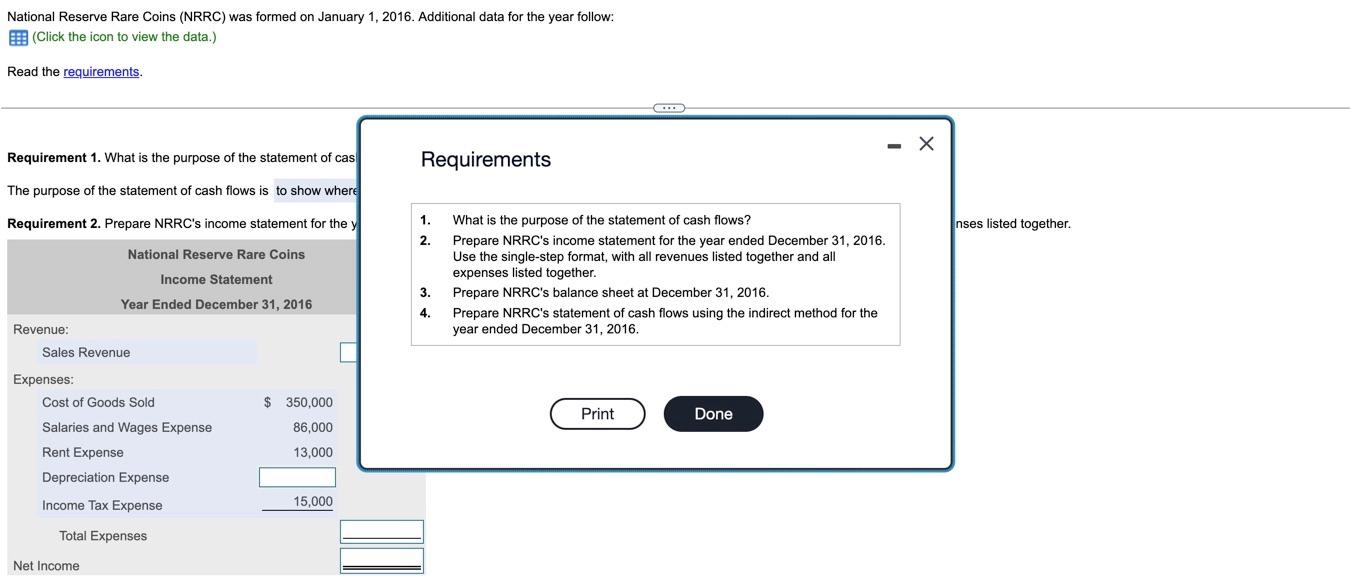 COMPLETE TILL THE END Read the reguirements. Data table a. On January