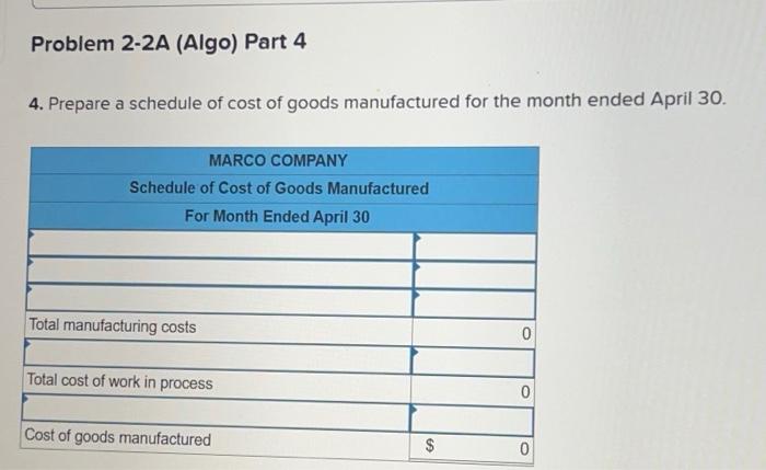 in April are $506,000, and total factory payroll cost in April is