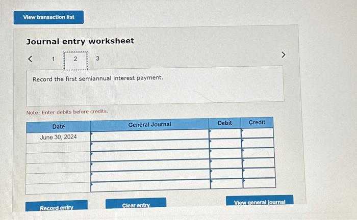 bonds, due in 20 years, with interest payable semiannually on June 30