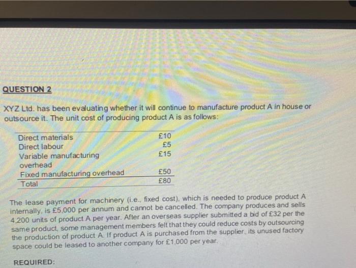 determine the maximum amount per unit the company should pay an overseas