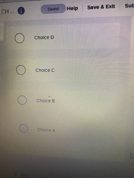 Exit Subm Which of the following budgets are prepared before the sales