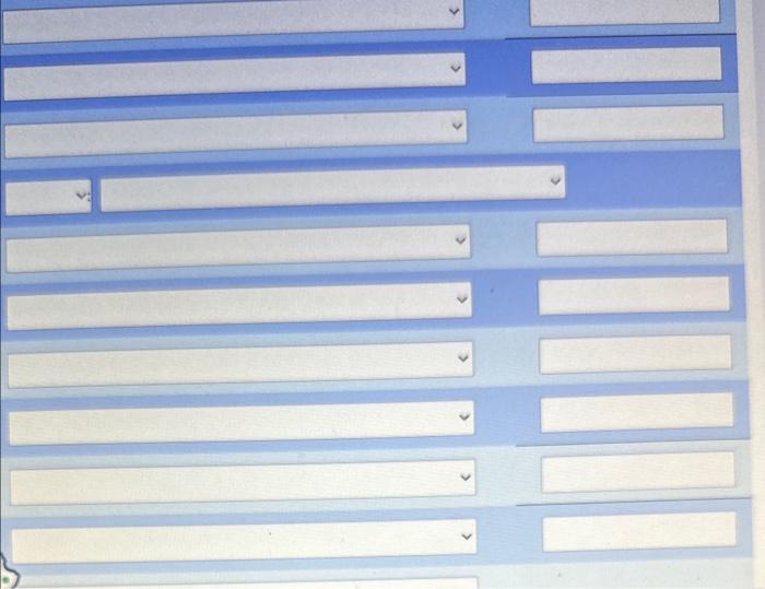 (unit selling price, $12 ): 3. All sales are on credit and