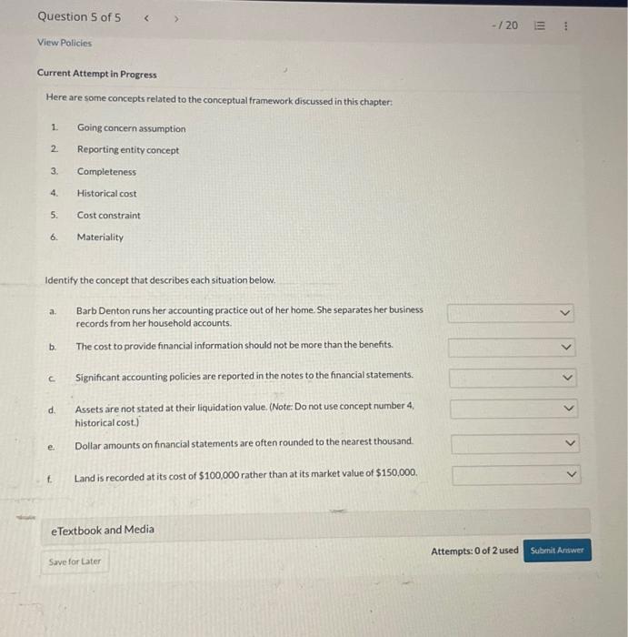  Current Attempt in Progress Here are some concepts related to the