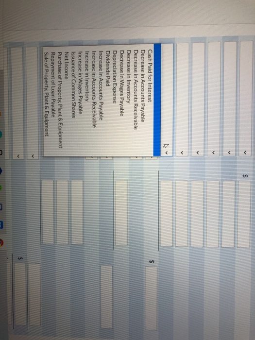 Interest expense 21,000 170.000 48.000 8.000 Other income Net income $56.000 Prepare