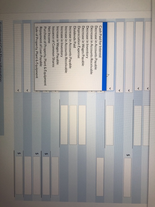 flow with either a-sign e.g.-15,000 or in parenthesis eg. (15,000).) Marchant Ltd.