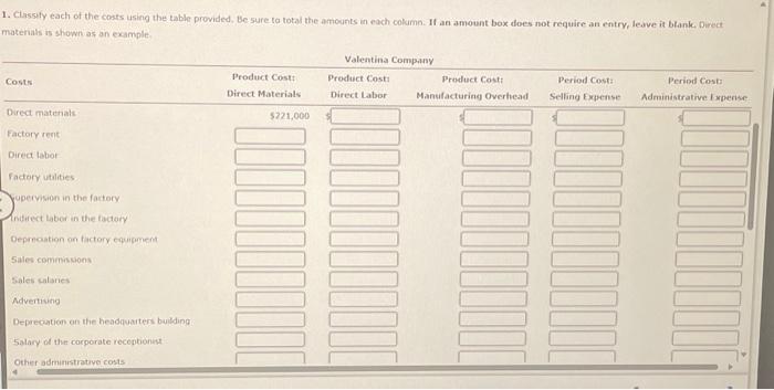 ta totai the amounts in each column. If an amount box does