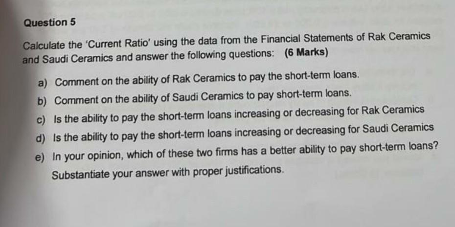 . . please do it by above income statement and balance