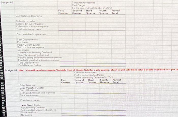 in MBC that walks you through the review. I haw budgot support