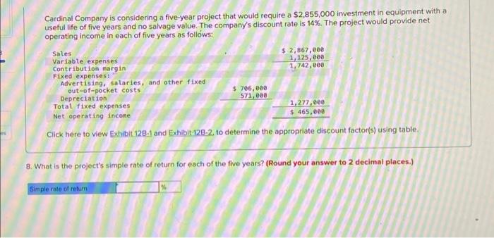 here to view Exhibit 12B-1 and Exhibit 128-2, to determine the appropriate