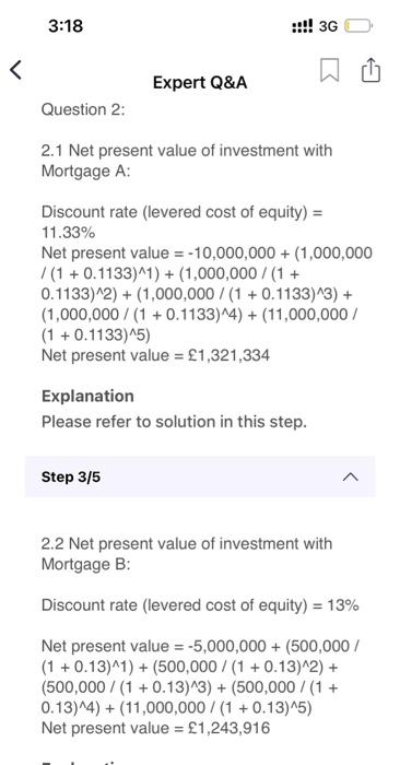 sheet ASAP Selecting a mortgage PLEASE ANSWER ON THE ANSWER SHEET Selecting