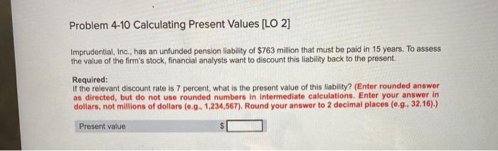 a 11.20 percent rate of return and make no additional contributions. Requirement