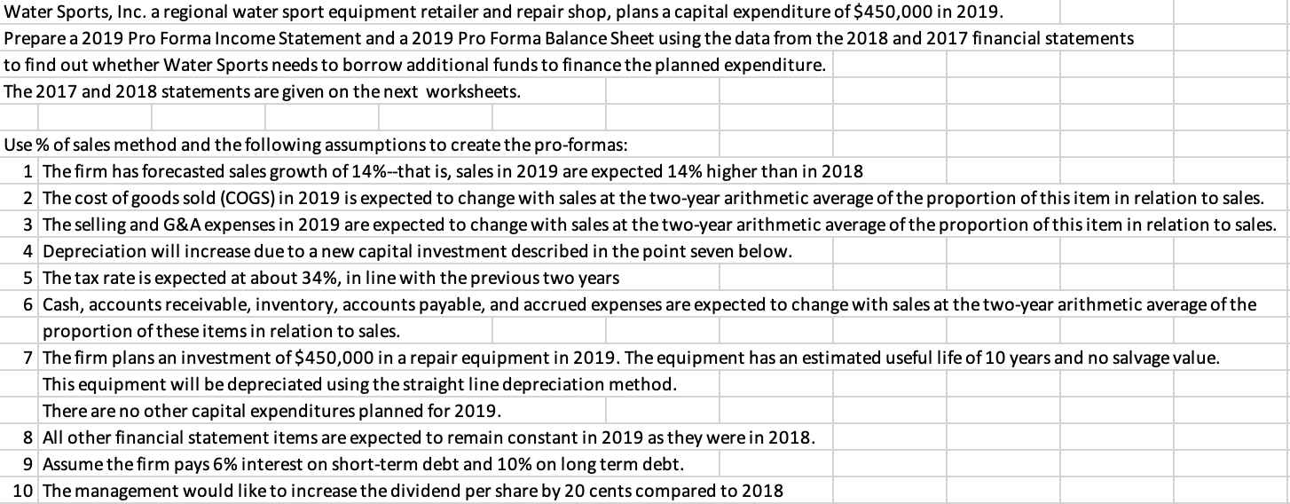 Please Workout On Excel Spreadsheet and include link or screen shot of