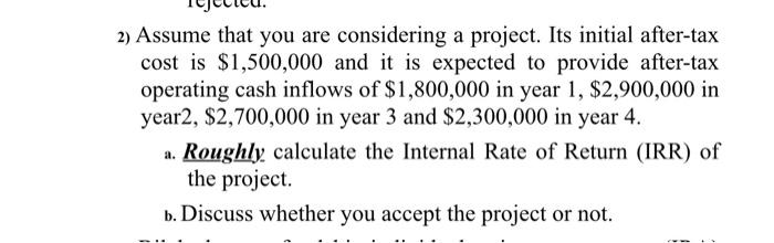 solve 1 and 2 please solve a and b. the question is