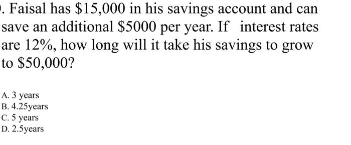 savings account every month. The account pays 4% interest annually. Immediately after