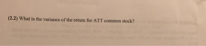 next year: State of Economy Probability of state of economy .20 .20
