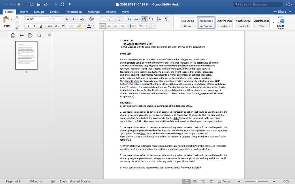  2018 SP331 CASE II - Compatibility Mode a s Q Search