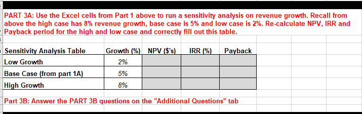 perform calculations and answering eight questions on the "Additional Questions" tab. The