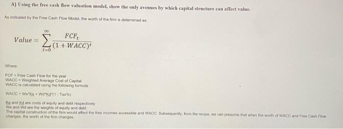 the financial decisions you propose for this company based on an analysis