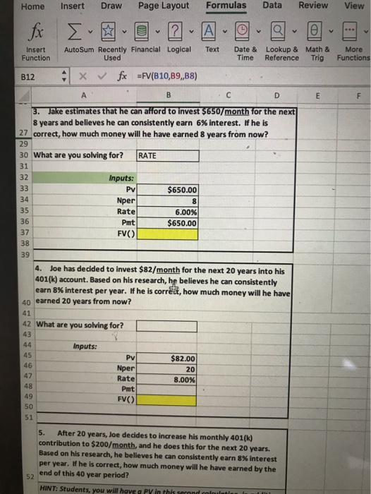  are we solving for rate, present value, future value, or number