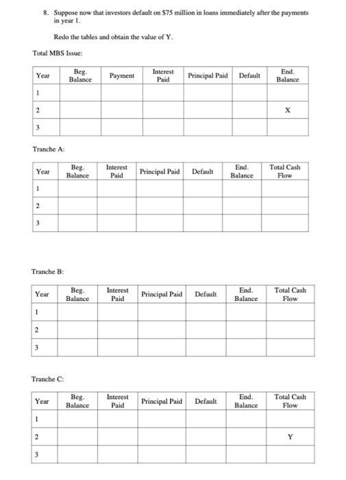 - 10 . You are examining a mortgage -backed security with the