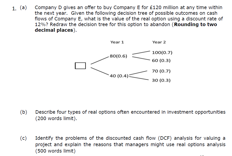  Please solve all questions with full solution and explanation 1. (a)