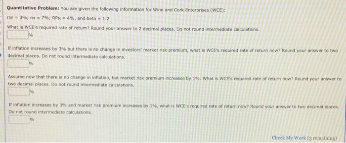 Part A Part B Part A Part B Quantitative Problem: You are