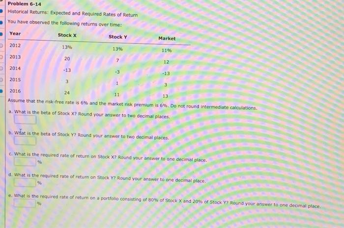 3%; H = 7%, RPH 4%, and beta - 1.2 What Is