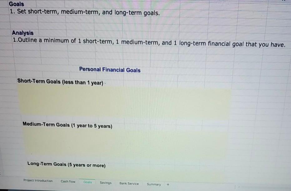 Goals 1. Estimate how much you will need to save in order