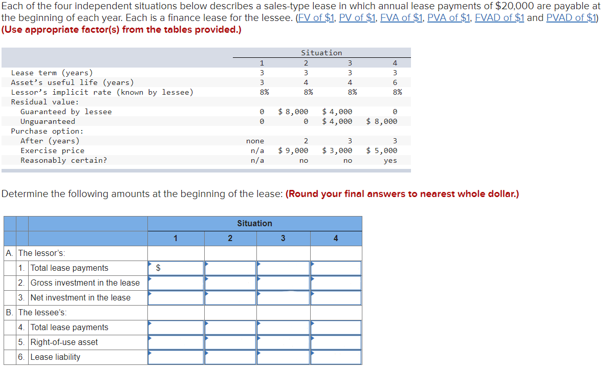 From student: Please clearly explain how each answer is calculated. Thank you