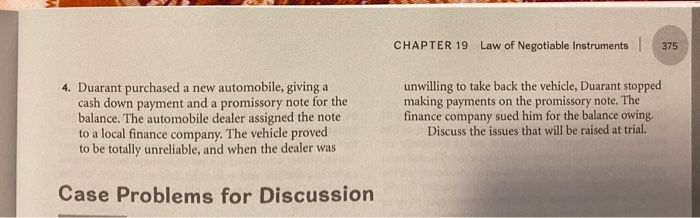 1. X gave Y a post-dated cheque for $3,000 as payment for