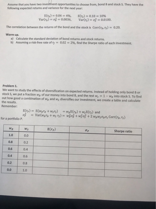 Some portfolio configurations are better than others, but which one is the