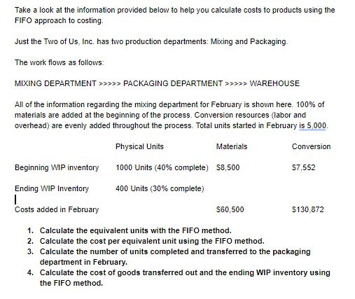  Take a look at the information provided below to help you