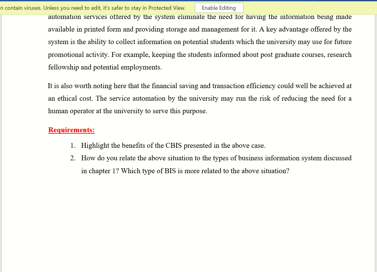 student's related processes. Such processes are: a) Providing web based information about