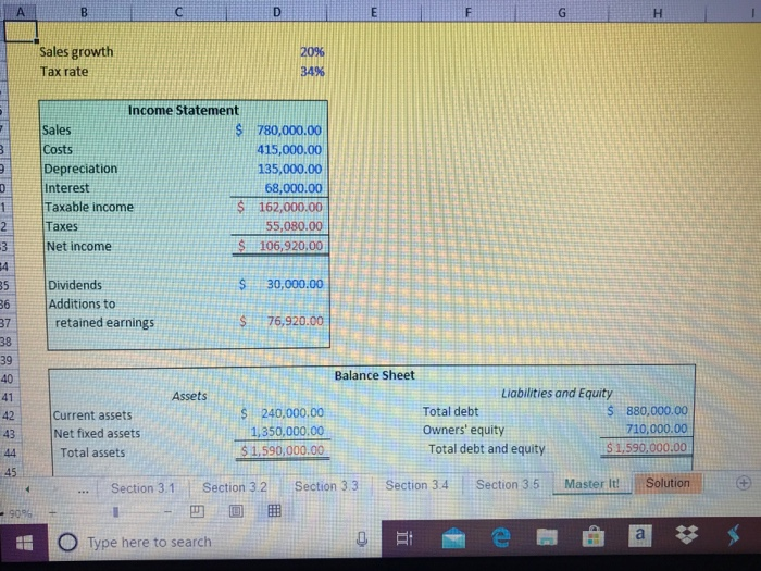 find the answer to question b and c with the formula