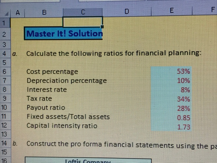 visible on excel Sales growth Tax rate mm- N Income Statement Sales