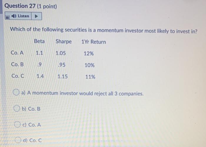  please answer both que 27 and 28. thank you Question 27