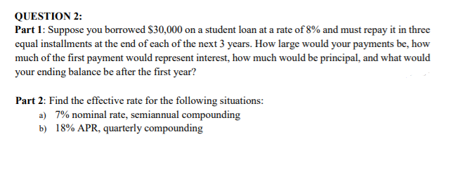 I have done part 1, please do part 2. BA 2 plus