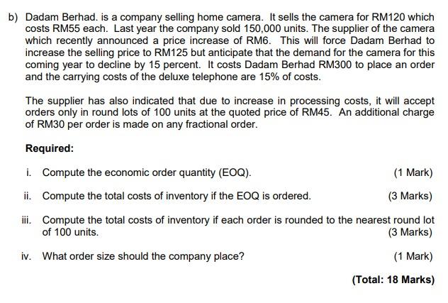 February RM340,000 March RM280,000 April RM300,000 May RM350,000 June RM380,000 20% of