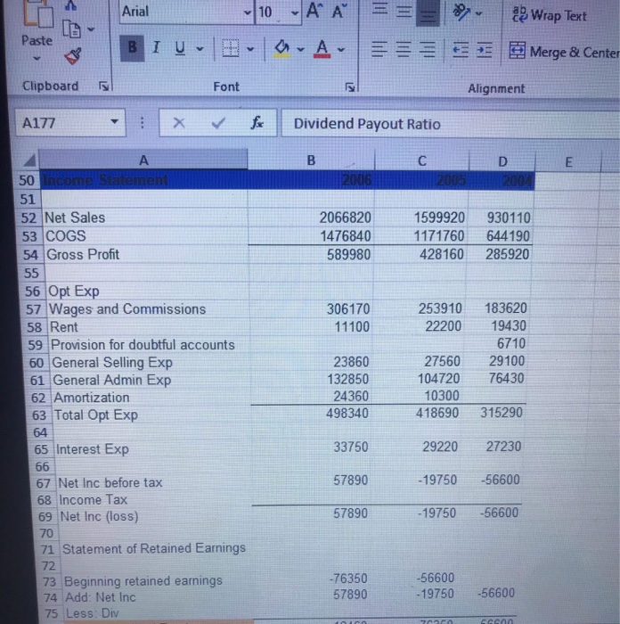 to left 2 3 Assets 4 5 Current Assets 6 Cash 1420