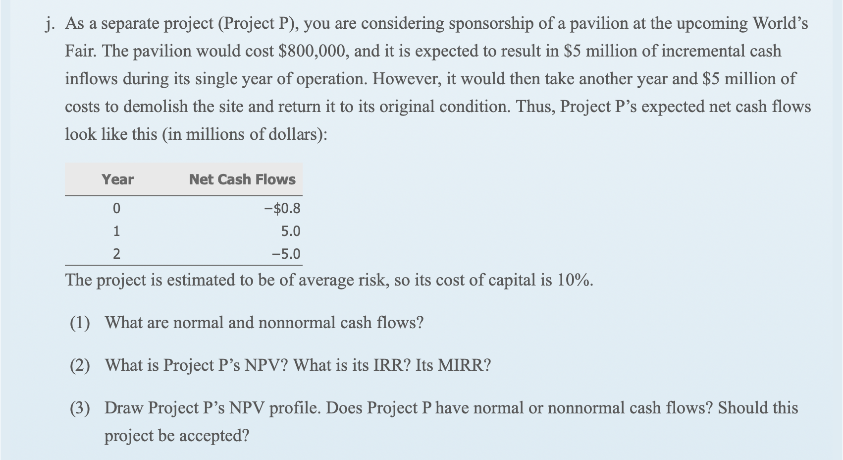  Mini Case You have just graduated from the MBA program of