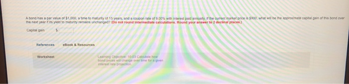 rate of 8.50% per year semiannually when the market interest rate is