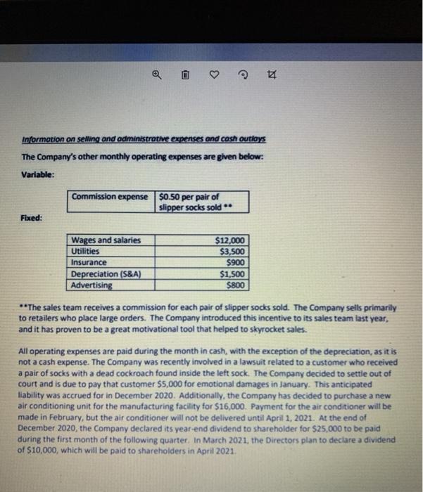 Company ("the Company"). Your employer manufactures and sells a single product: super