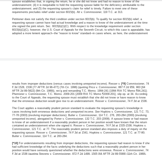 ROGERS, Petitioner v. COMMISSIONER OF INTERNAL REVENUE, Respondent. Case Information: [pg. 223]