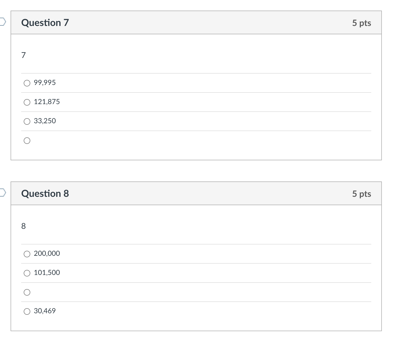 that you manage. Next year's partial numbers are presented below, but your