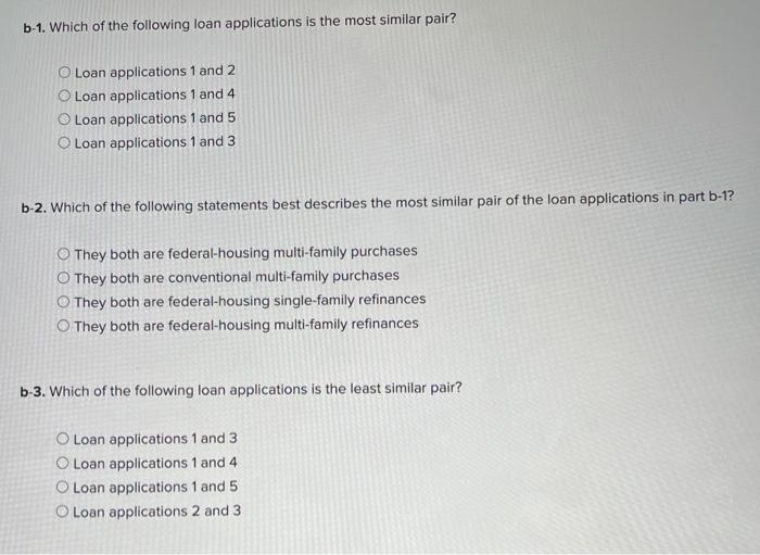 2 3 5 7 [ 1 Loan Type federal housing conventional federal