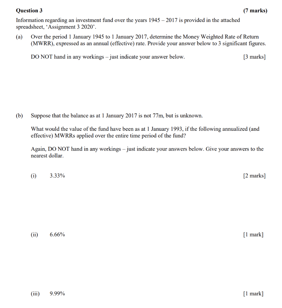 11 12 13 Value of Fund at start of year 1945 1,200